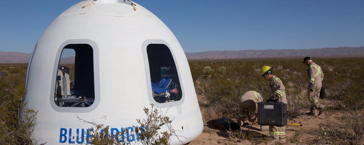 Blue Origin kapsülü ilk uçuşunu gerçekleştirdi