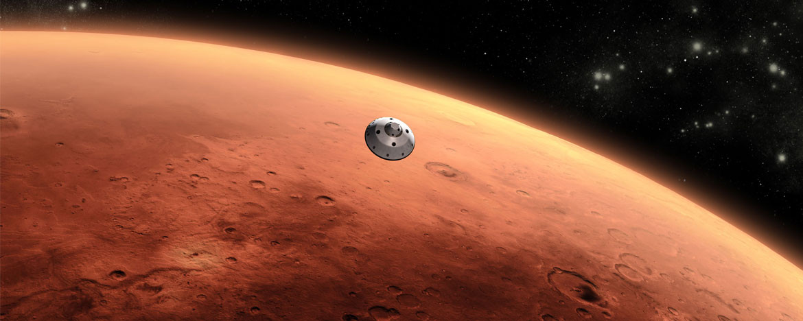 Mars'ta organik moleküller keşfedildi
