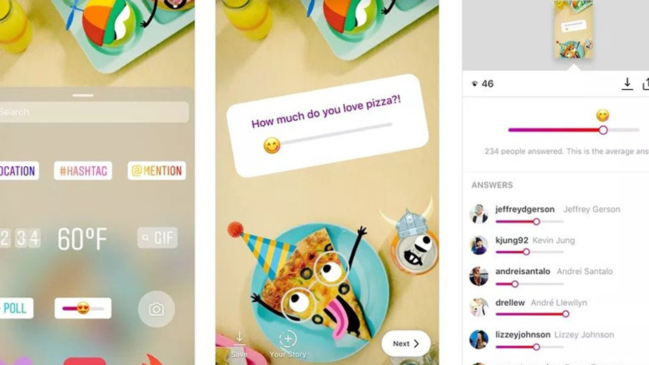  - instagram hikayeler e emoji anket ozelligi eklendi teknolojioku
