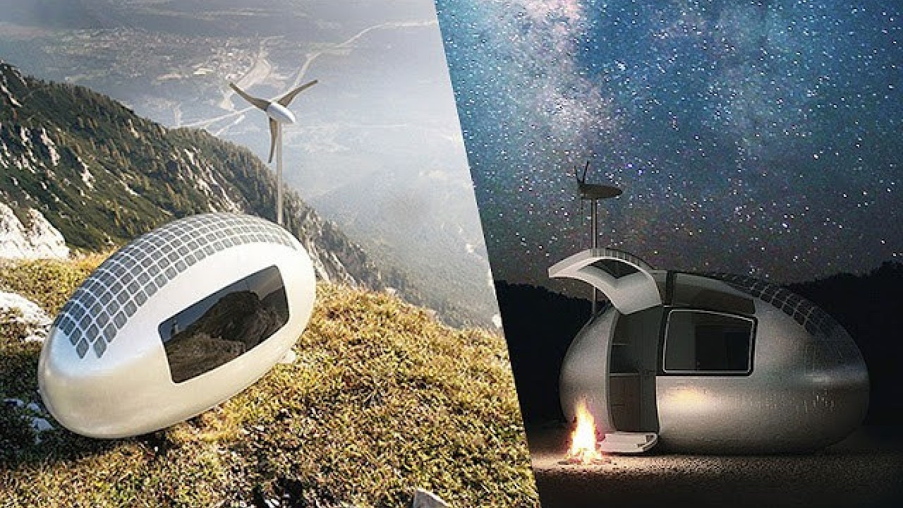 Taşınabilir, güneş enerjili ekolojik ev; Ecocapsule Teknolojioku