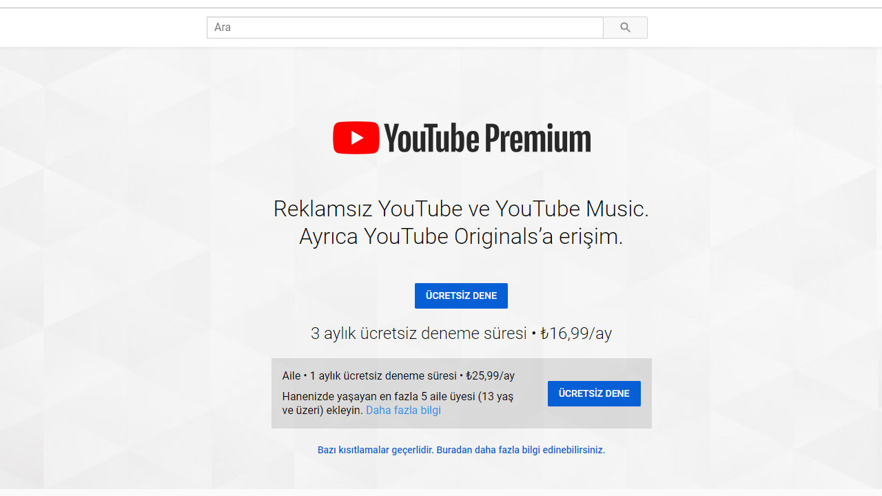 YouTube Premium Türkiye'de kullanıma açıldı! Teknolojioku