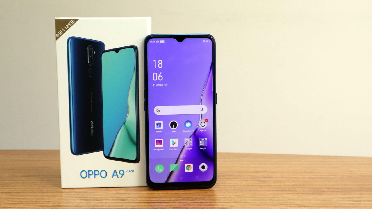 SÄ±la'nÄ±n telefonu OPPO A9 2020 kutudan Ã§Ä±kÄ±yor (video