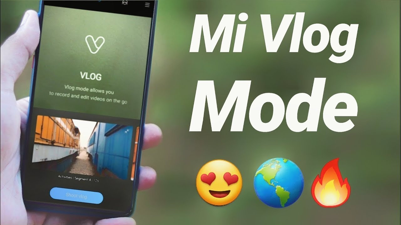 Режим vlog xiaomi скачать