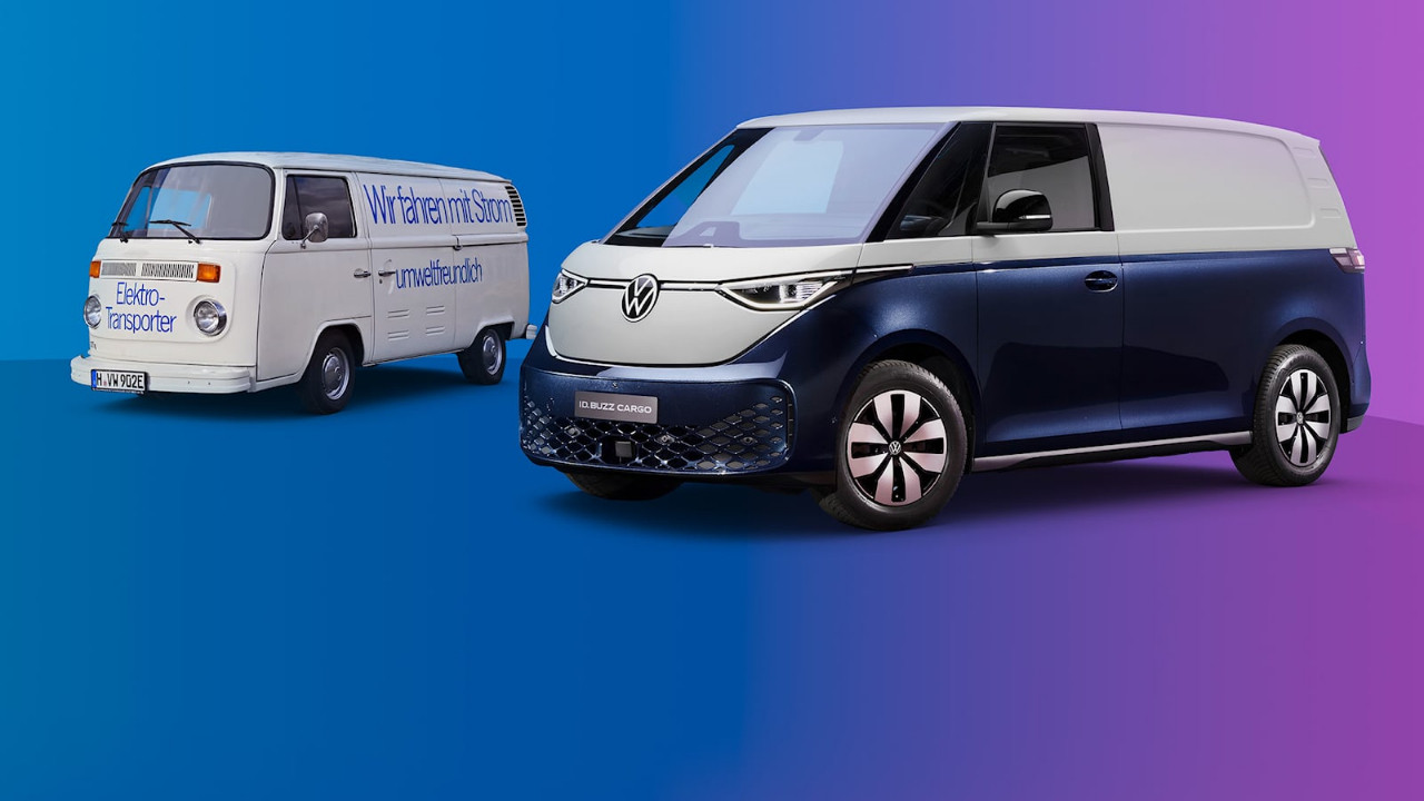 Did you know that Volkswagen produced electric minibuses years ago ...