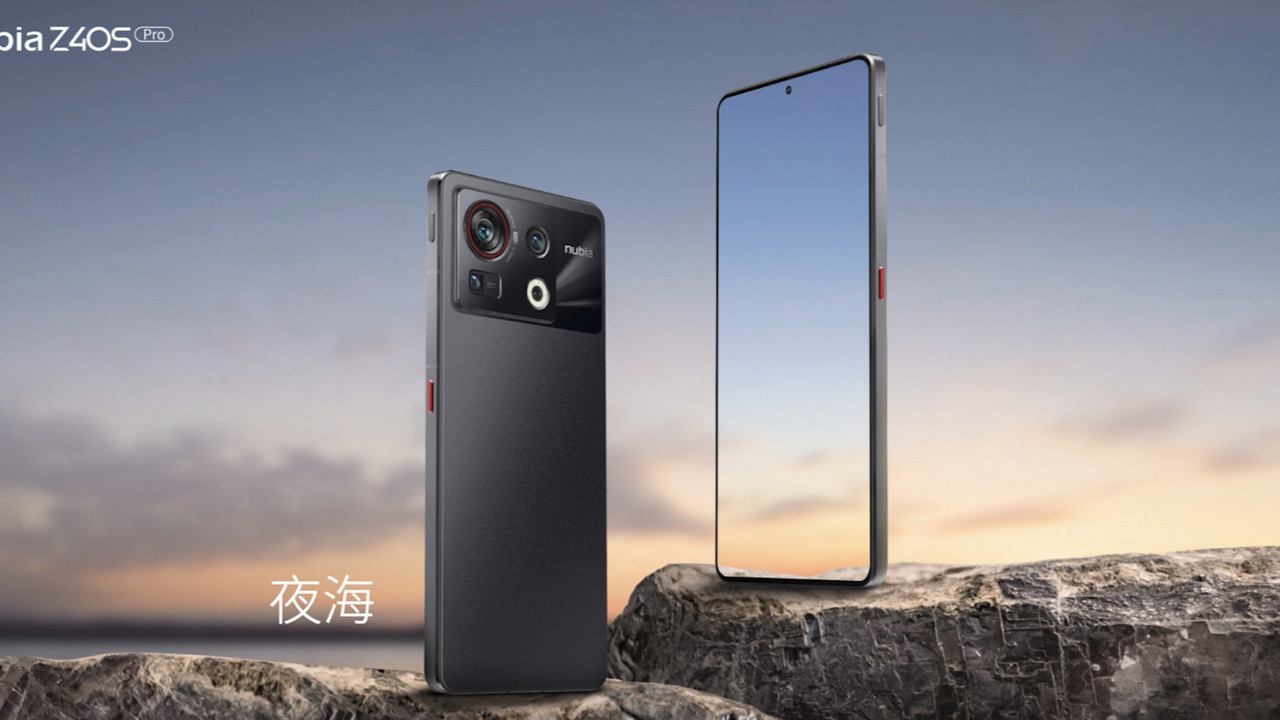 Nubia Z40S Pro introduced!  This phone for this money!