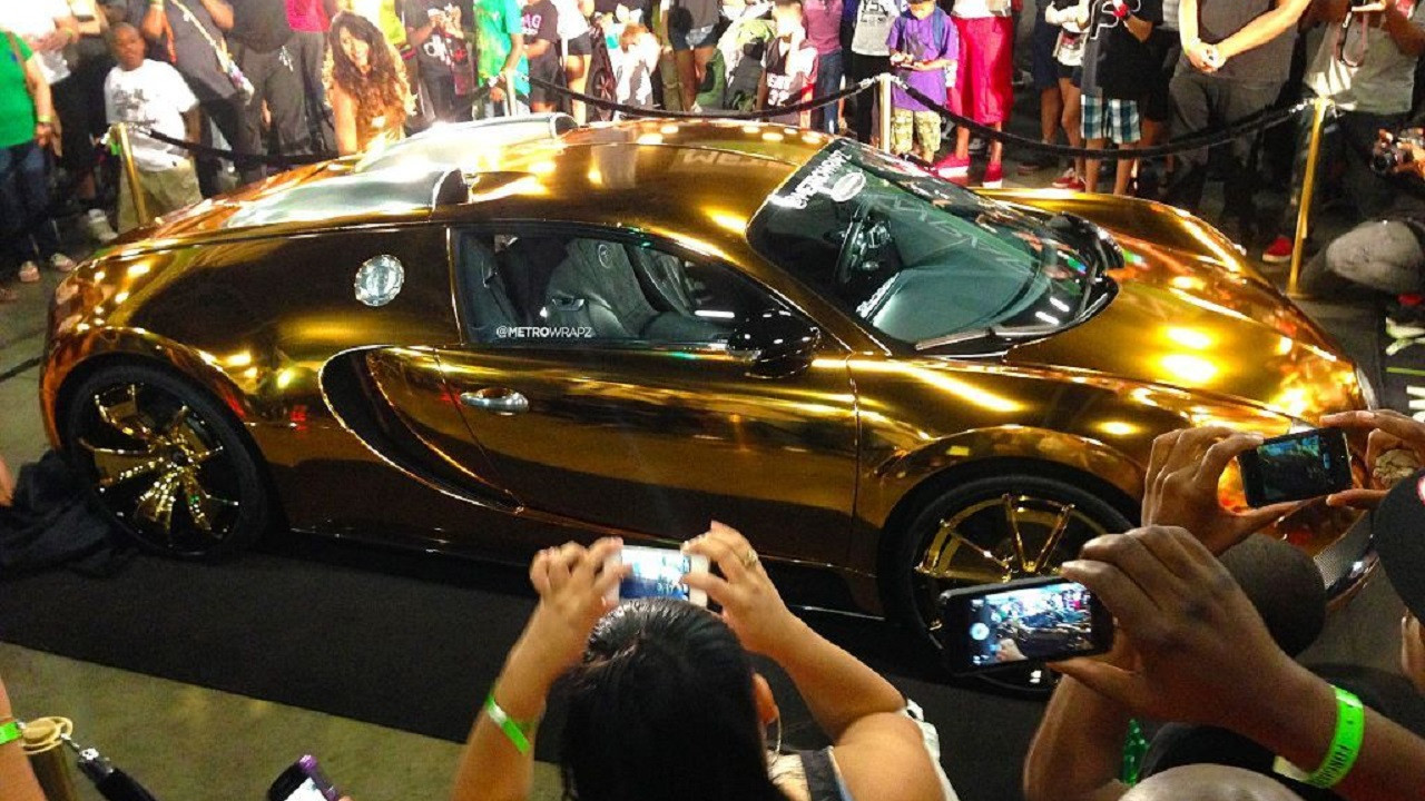 Alt n Kaplama Trilyonluk Araba Bugatti Veyron