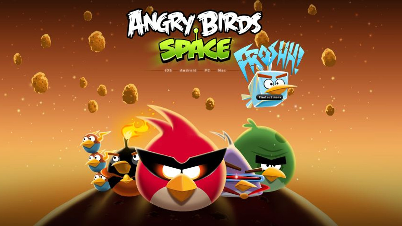 Günün Oyunu - Angry Birds Space *Özel (Android - Ücretsiz) .