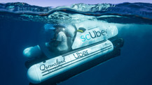 Uber'den denizaltı taksi hizmeti; scUber