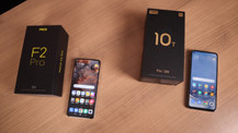 İki Xiaomi modeli karşı karşıya sanki Şampiyonlar ligi finali!