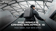 Asus ROG Ranger oyun sırt çantası suya dayanıklı yapı ile dikkat çekiyor