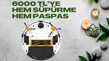 Hem süpürüyor, hem paspaslıyor, 6900 TL’ye robot süpürge almayan kalmasın