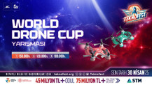 Dünyanın En İyi Drone Pilotları TEKNOFEST World Drone Cup’ta Yarışacak