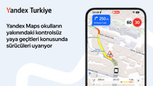 Yandex Maps, okul bölgelerindeki kontrolsüz yaya geçitleri için sürücüleri uyaracak