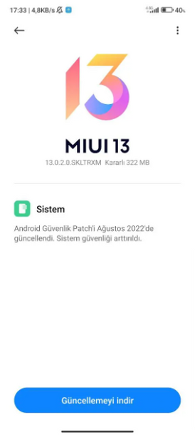 Xiaomi Türkiye'deki modeli için güncelleme yayınladı!