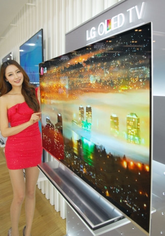 13 bin dolarlık kavisli Oled televizyon - Resim: 1