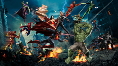 Marvel ve DC birbirine girdi!