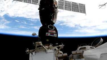 Rus Soyuz aracı Uluslararası Uzay İstasyonu'na kenetlendi