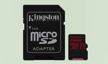 Kingston 256 GB kapasiteli microSD bellek üretti