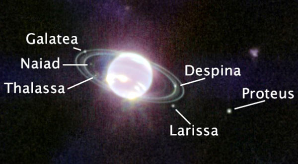 James Webb Uzay Teleskobu, şu ana kadarki en iyi Neptün görsellerini yakaladı! - Resim : 1