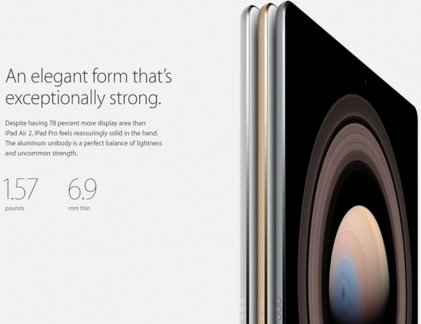 Apple iPad Pro'ya ait tüm resmi görseller - Resim: 1