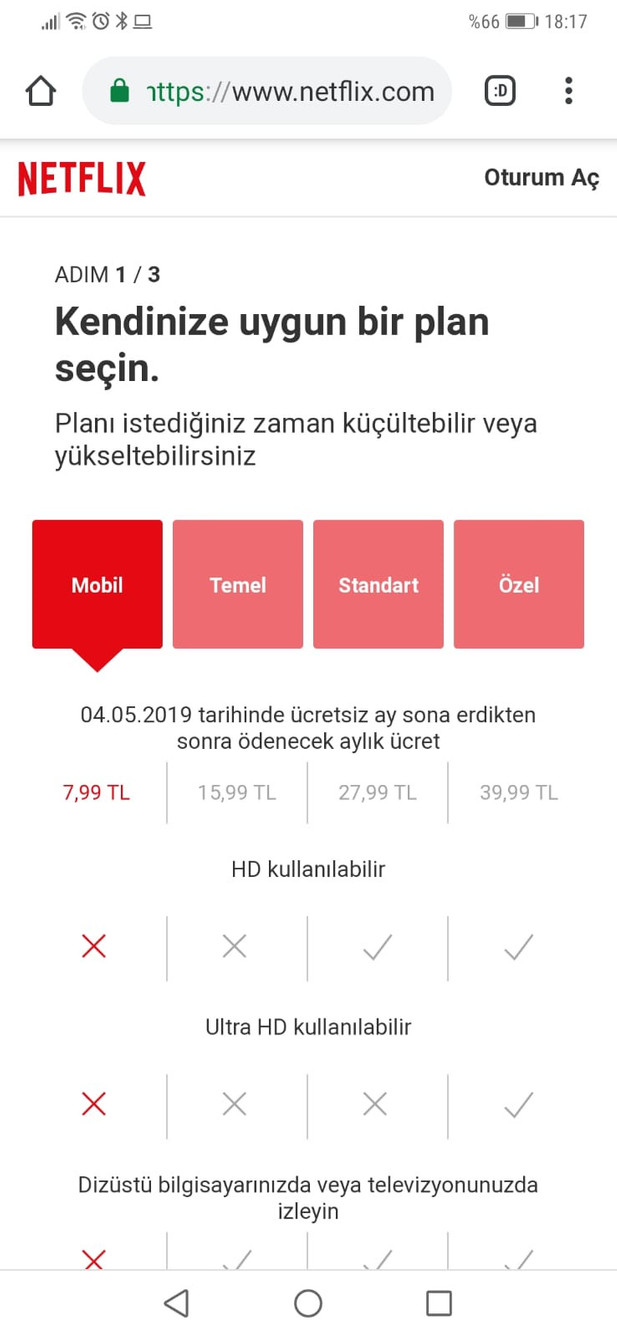 Netflix mobil abonelik paketi Türkiye'de! - Resim : 1