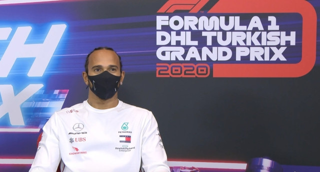 İstanbul GP'de şampiyon Lewis Hamilton - Resim : 1