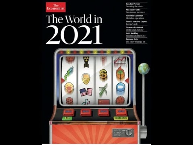 The Economist dergisi 2021 yılı kapağını yayınladı! - Resim : 1