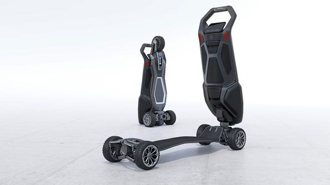 Tasarımı ile şaşırtan elektrikli scooter: Dragonfly - Resim: 1