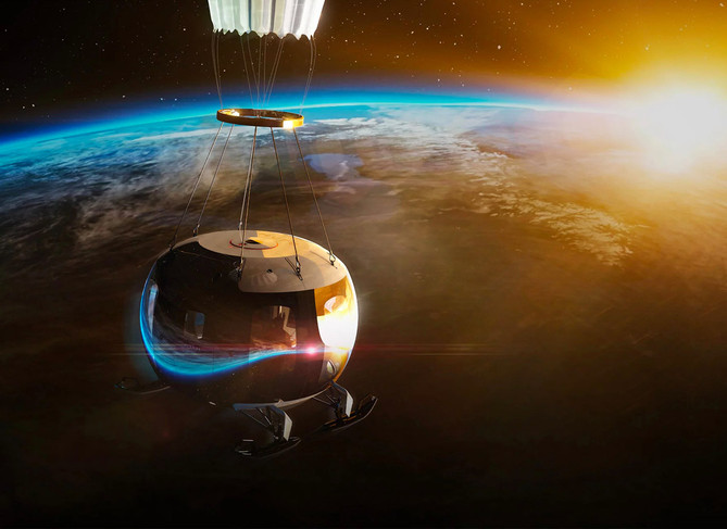 halo space capsule tourism 2025 bal VQiA