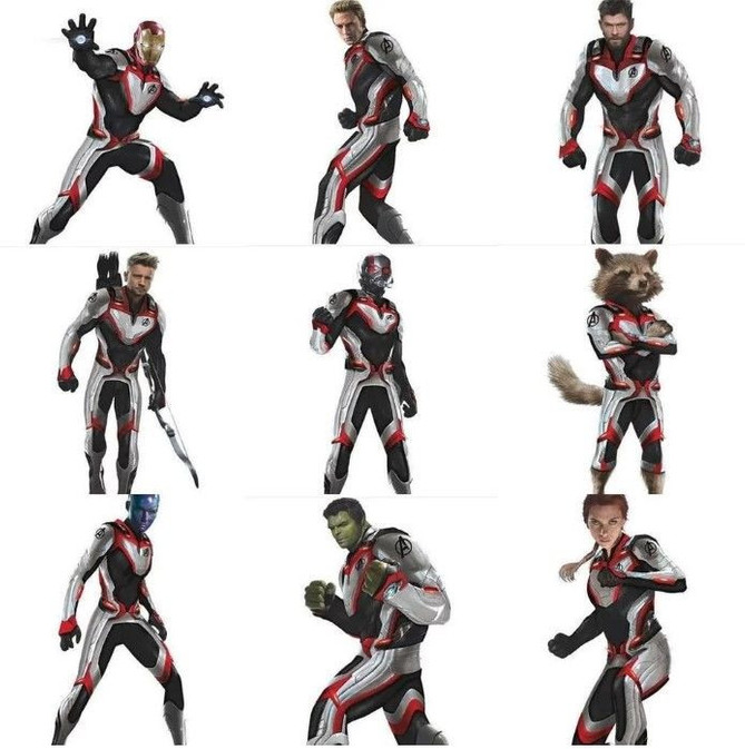 Avengers 4 karakterlerinin kostümleri sızdı! - Resim : 1