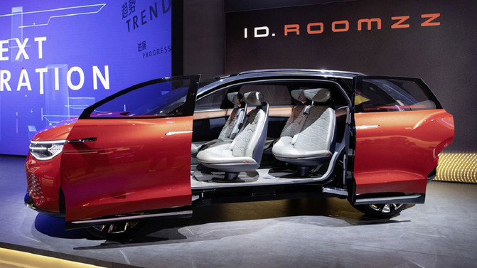 Tesla Model X rakibi Volkswagen ID ROOMZZ - Resim : 1