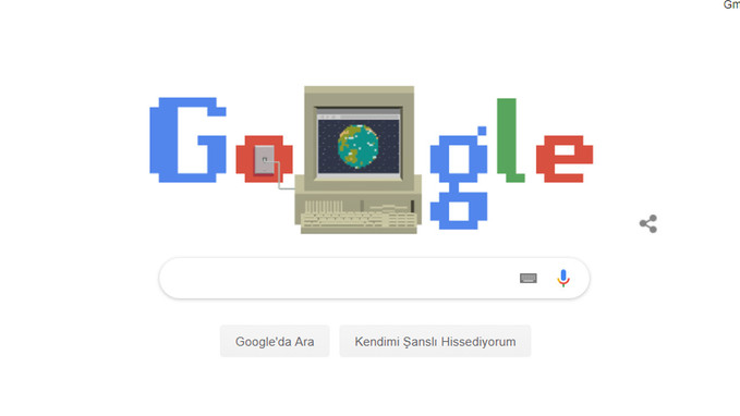 Google World Wide Web’i doodle yaptı! - Resim : 1