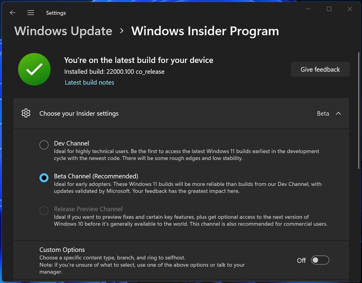 Microsoft, Windows 11'in ilk beta sürümünü yayınladı - Resim : 1