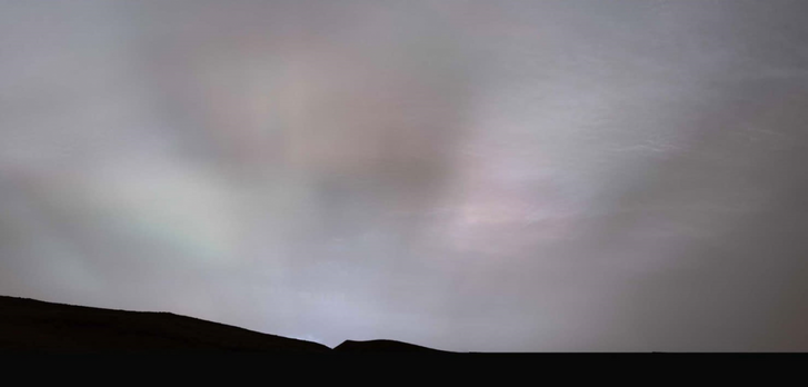 Curiosity gezgini, Mars güneş ışınlarının ilk net görüntüsünü yakaladı - Resim : 1