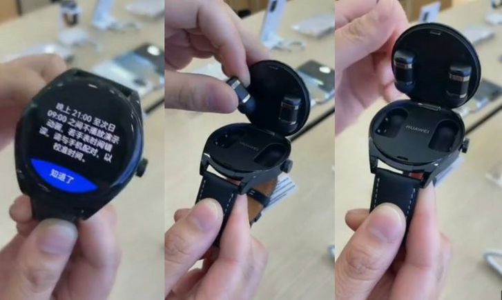 Huawei Watch Buds’ın görüntüleri akıllı saat meraklılarını heyecanlandırdı - Resim : 1