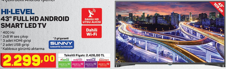 A101 bu hafta uygun fiyatı ile 2 farklı TV modeli satıyor! - Resim : 2