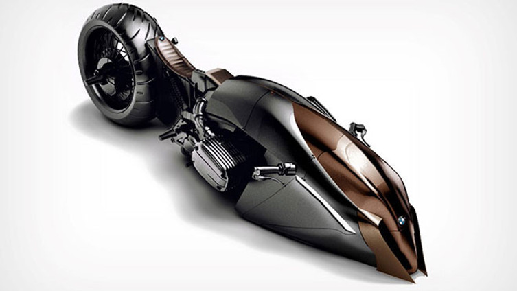 Türk tasarımcıdan ilginç BMW motosiklet tasarımı - Resim : 2