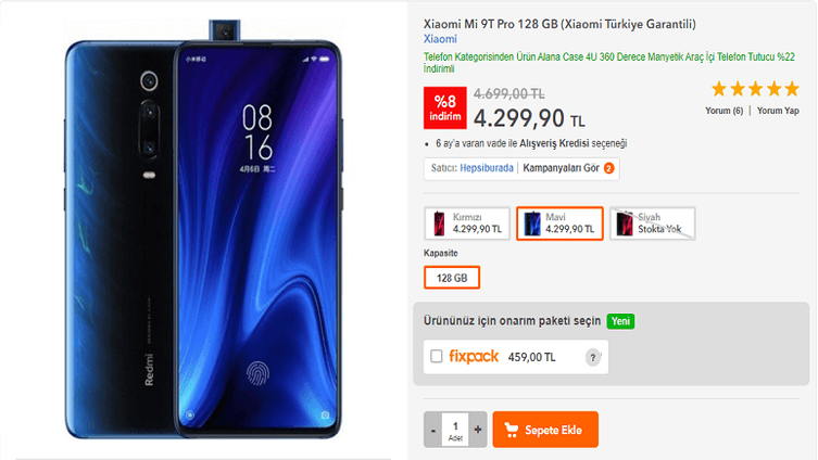 Xiaomi Mi 9T Pro Türkiye’de satışa çıktı! - Resim : 1