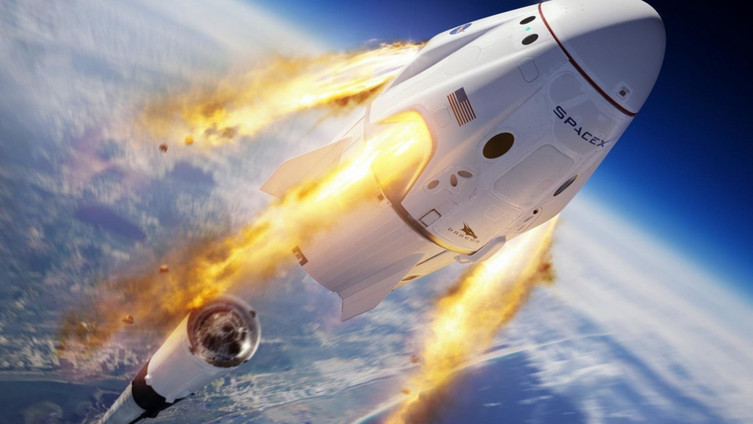 SpaceX insanlı roket fırlatışı ertelendi! işte sebebi - Resim : 1