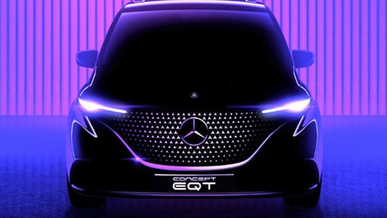 Mercedes-Benz elektrikli ticari aracı Concept EQT'yi duyurdu - Resim : 1