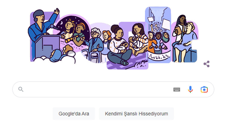 Google, 8 Mart Dünya Kadınlar Günü’nü unutmadı - Resim : 1