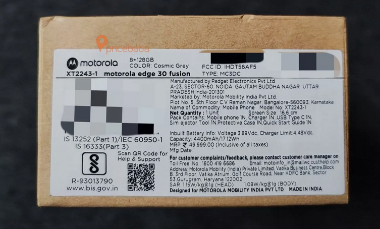 Motorola Edge 30 Fusion fiyatı belli oldu! - Resim : 1