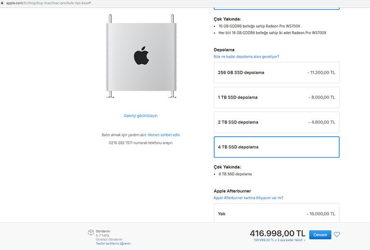 Apple şaşırtmadı: Mac Pro Türkiye fiyatı dudak uçuklattı - Resim : 1