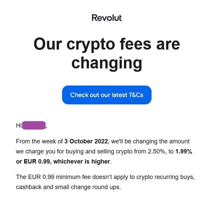 Revolut, kripto alım satım ücretlerini %20 oranında düşürüyor! - Resim : 1
