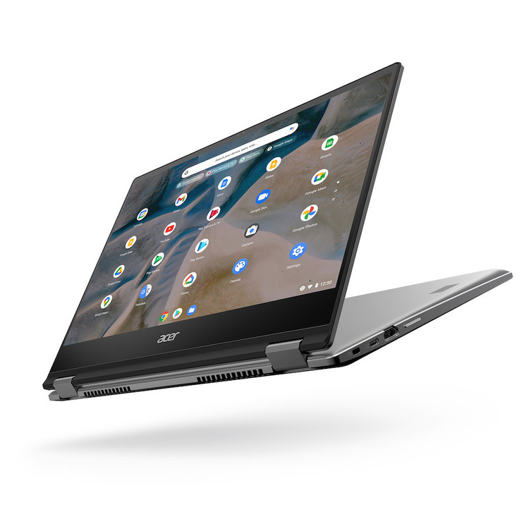 Acer Chromebook Spin 514 katlanabilir yapısı ile dikkat çekiyor - Resim : 1