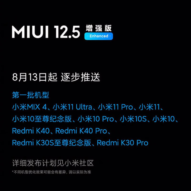 MIUI 12.5 Enhanced Edition tanıtıldı! İşte alacak Xiaomi cihazları! - Resim : 1
