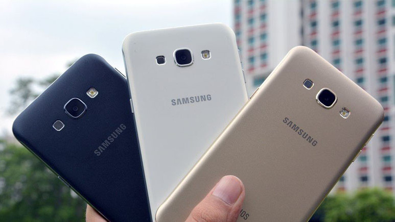 İşte Samsung'un çerçevesiz yeni telefonu!