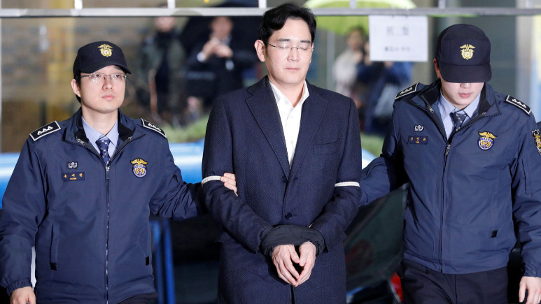 Samsung'un varisi hakim karşısına çıktı
