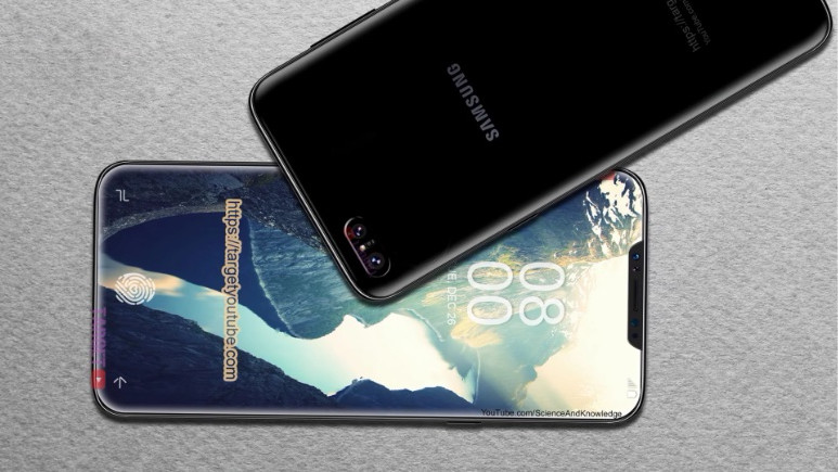 iPhone X’dan esinlenen Galaxy X8 konsepti (Video)