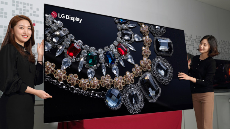 LG, dünyanın ilk 88 inçlik 8K OLED ekranını tanıttı